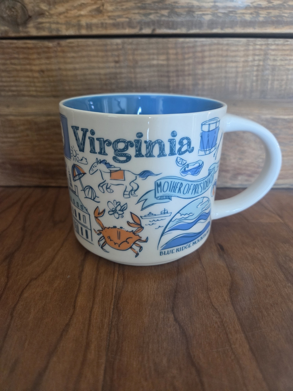 Starbucks Been There Series Virginia Mug - 14 Oz